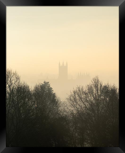 Canterbury Dawn Framed Print by Stewart Mckeown