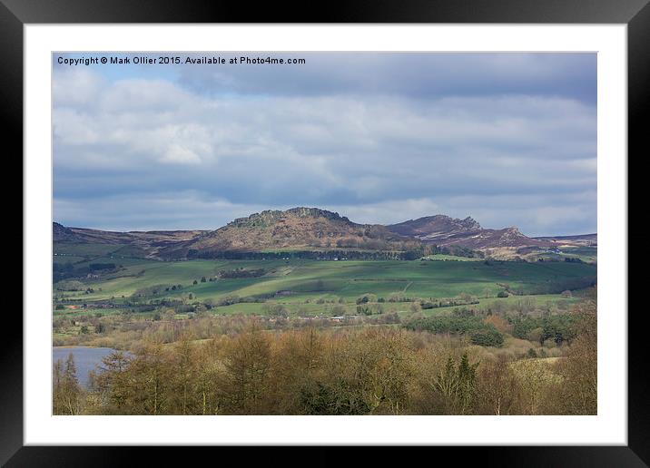  Roaches (North Staffordshire) Framed Mounted Print by Mark Ollier