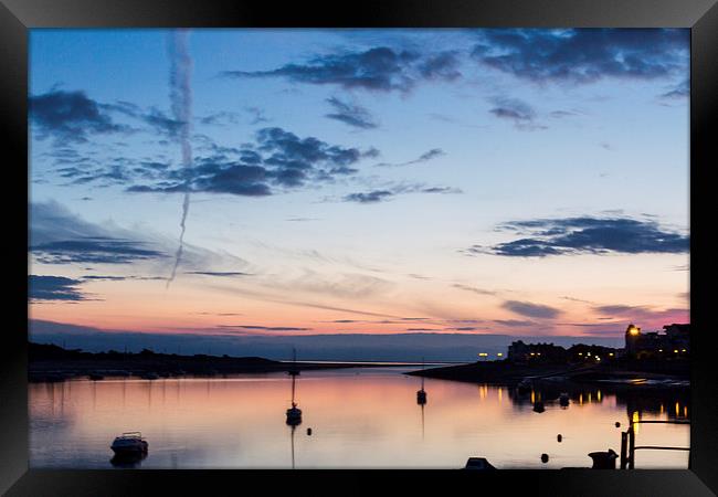  Conway Estuary (long Exposure) Framed Print by Mark Ollier