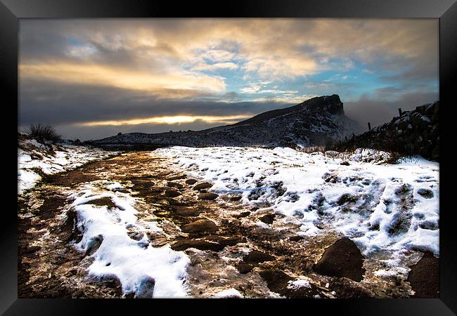 Path to Hencloud Framed Print by Mark Ollier