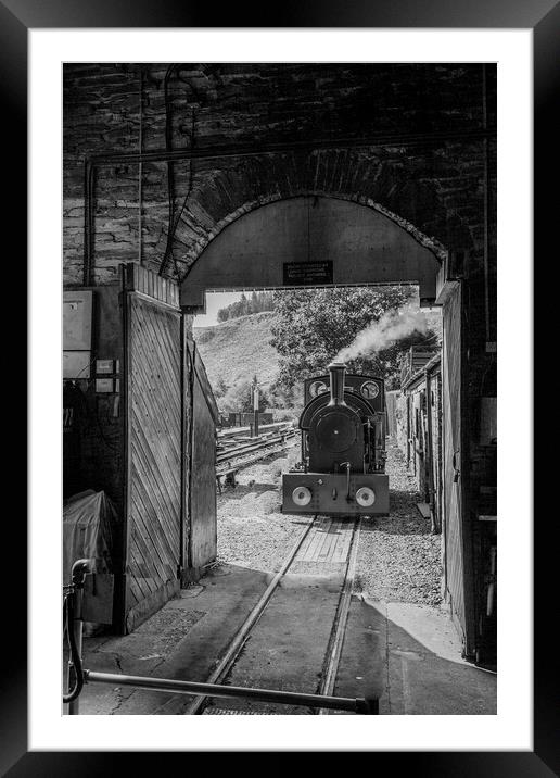 The Corris Railway, Gwynedd,Wales Framed Mounted Print by Philip Enticknap
