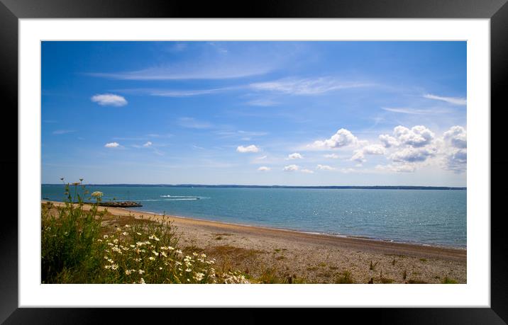 Lee-on-the-Solent,Hampshire ,England. Framed Mounted Print by Philip Enticknap