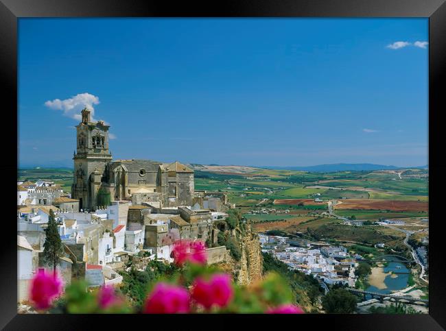 ARCOS DE LA FRONTERA,SPAIN. Framed Print by Philip Enticknap