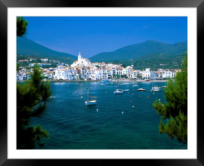 CADAQUES,CATALONIA,SPAIN  Framed Mounted Print by Philip Enticknap