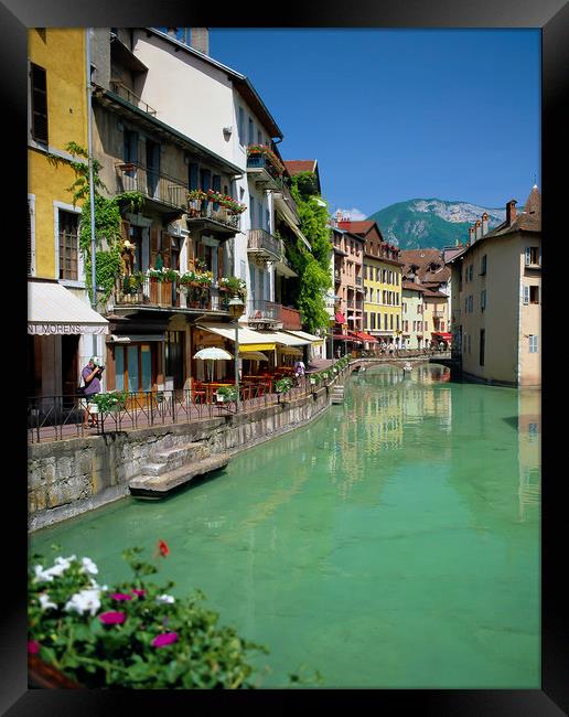 ANNECY, RHONE ALPS FRANCE  Framed Print by Philip Enticknap