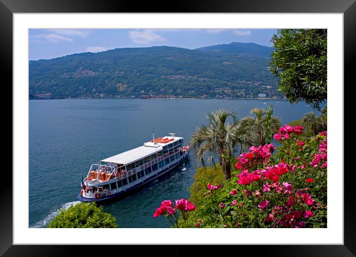 Lake Maggiore , Italy  Framed Mounted Print by Philip Enticknap