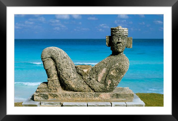 MEXICO.CANCUN Framed Mounted Print by Philip Enticknap