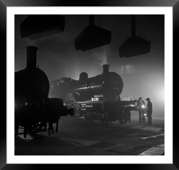 Barrow Hill Roundhouse  Framed Mounted Print by Philip Enticknap