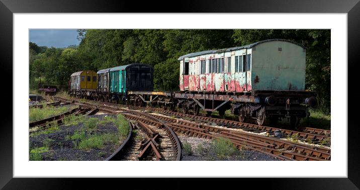 End of The Line  Framed Mounted Print by Philip Enticknap