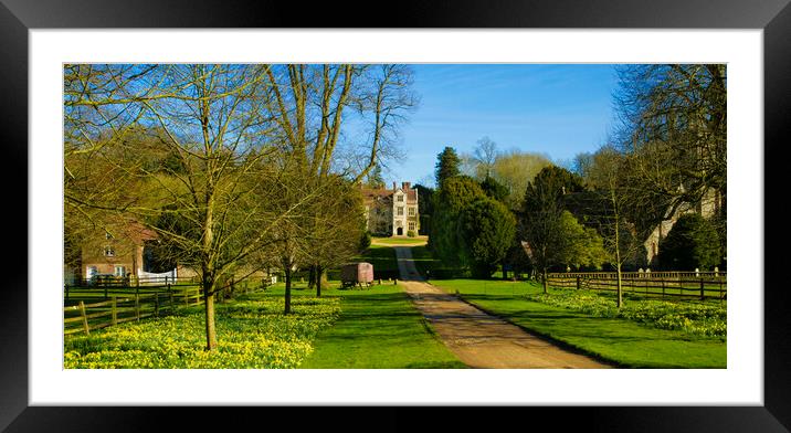 Chawton House Library,Hampshire Framed Mounted Print by Philip Enticknap