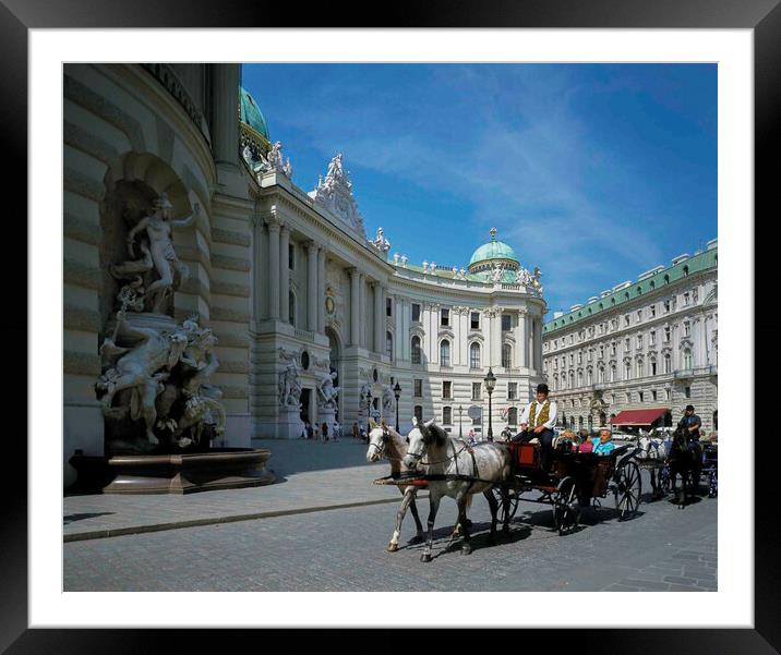 Vienna Framed Mounted Print by Philip Enticknap