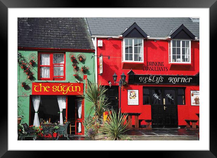 Irish Pubs  Framed Mounted Print by Philip Enticknap