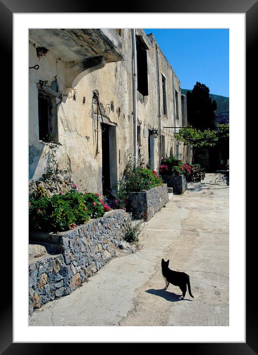 CRETE, Traditional village  Framed Mounted Print by Philip Enticknap