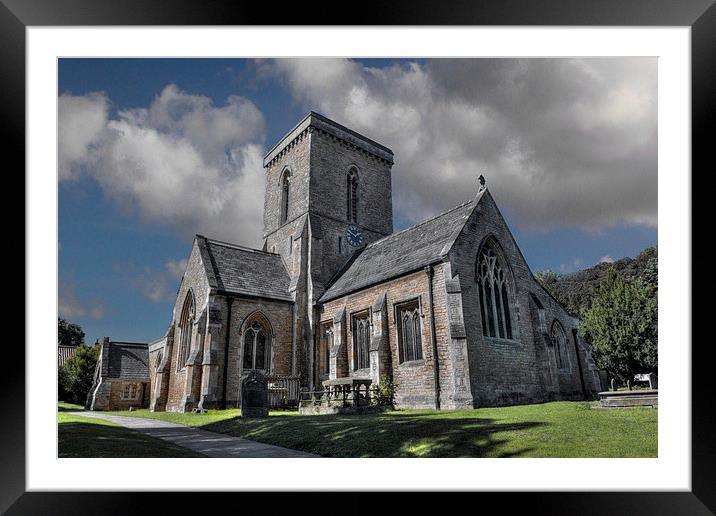 Welton Church, East Yorkshire Framed Mounted Print by Chris  Anderson