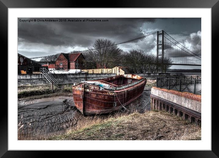  Barton upon Humber Haven, Lincolnshire Framed Mounted Print by Chris  Anderson