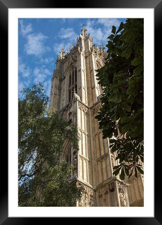  Beverley Minster Framed Mounted Print by Chris  Anderson