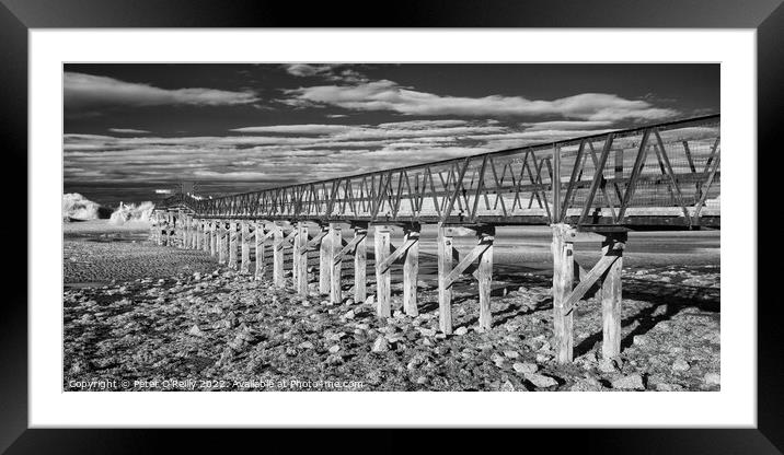 Lossiemouth Old Bridge Framed Mounted Print by Peter O'Reilly