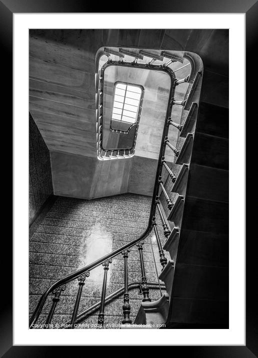 Stairway #2 Framed Mounted Print by Peter O'Reilly