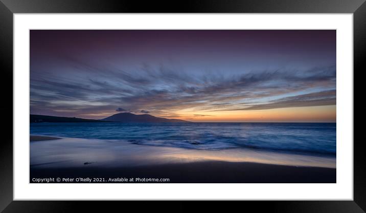 Ceapabhal, Isle of Harris Framed Mounted Print by Peter O'Reilly