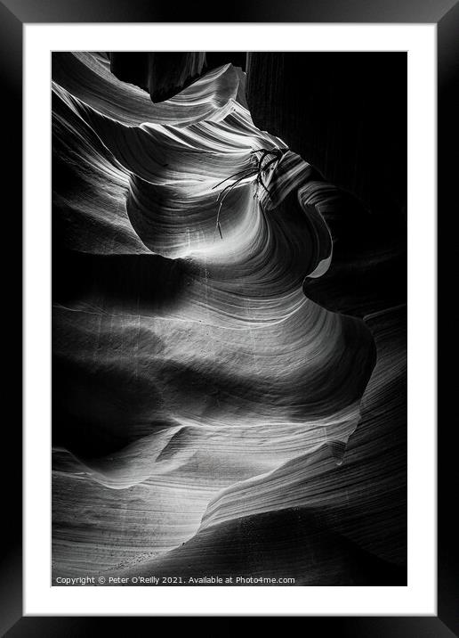 Rock Shapes #5 Framed Mounted Print by Peter O'Reilly