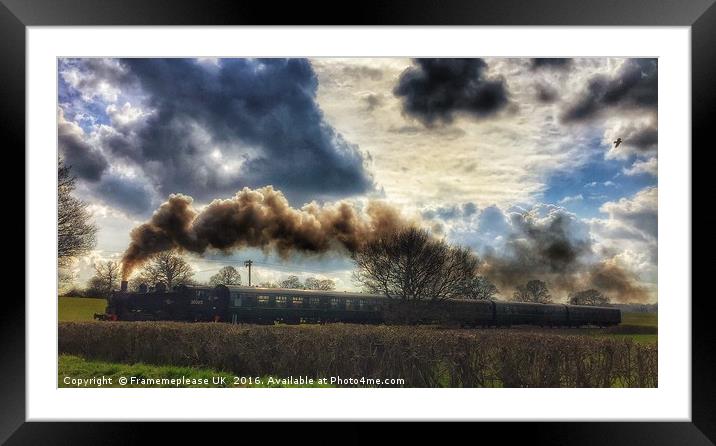 The Kent and East Sussex Railway  Framed Mounted Print by Framemeplease UK