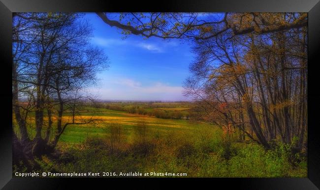 Spring in the Jewel of the Weald  Framed Print by Framemeplease UK