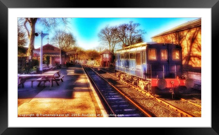The Ford BTH at Tenterden Town  Framed Mounted Print by Framemeplease UK