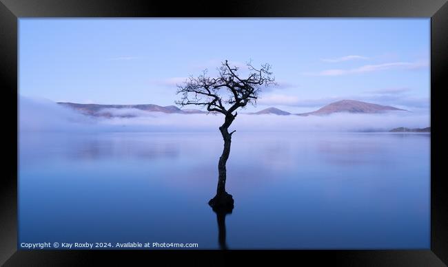 Loch Lomond Framed Print by Kay Roxby