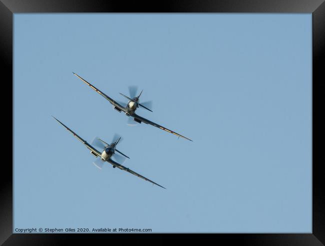 Fighters Framed Print by Stephen Giles