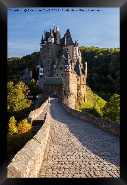 Burg Eltz castle germany Framed Print by Sebastien Coell