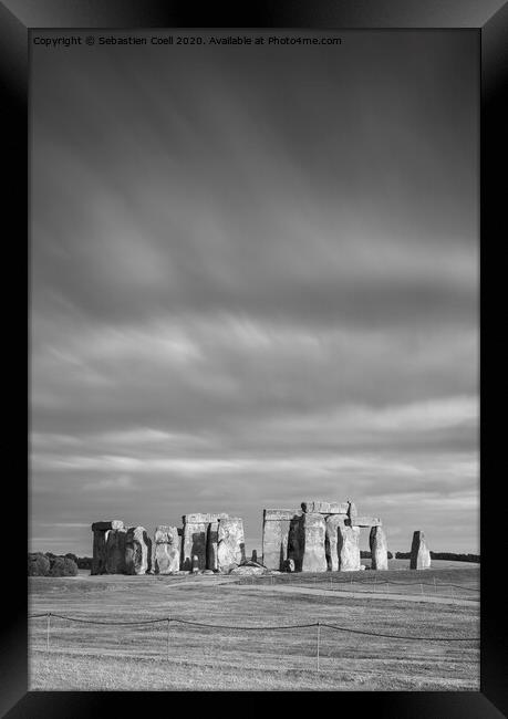 Stonehenge Framed Print by Sebastien Coell