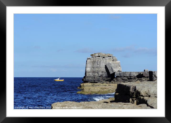 Majestic Pulpit Rock Framed Mounted Print by Paul Chambers