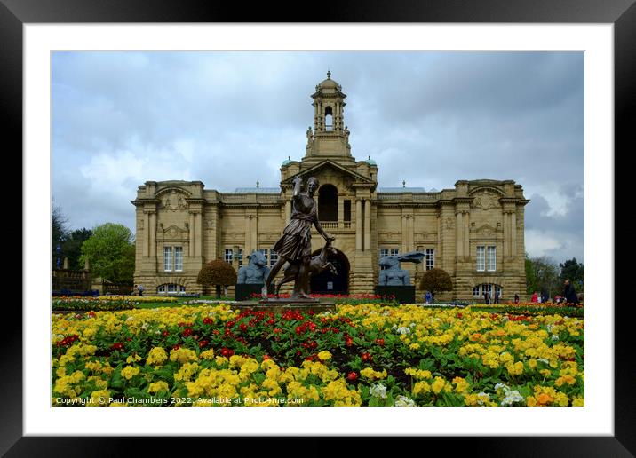 Majestic Architecture in Lister Park Framed Mounted Print by Paul Chambers