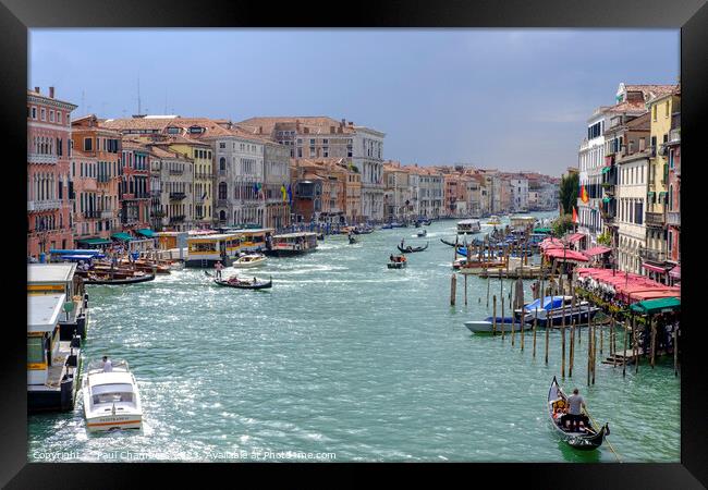 Grand Canal Venice Framed Print by Paul Chambers