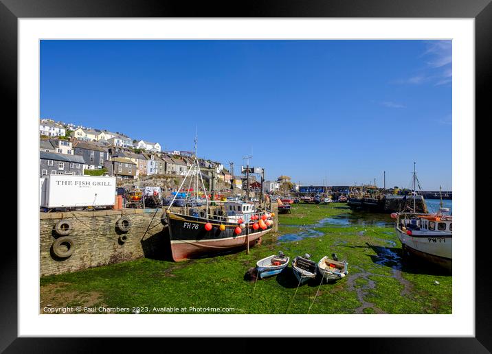 Mevagissey  Framed Mounted Print by Paul Chambers