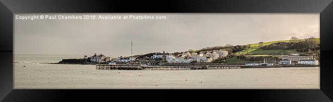 Moody Majesty of Swanage Framed Print by Paul Chambers