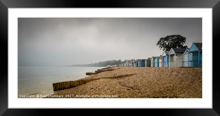 Calshot Beach Framed Mounted Print by Paul Chambers