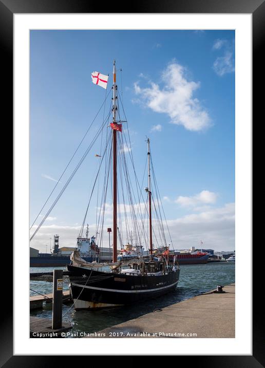 Moonfleet Framed Mounted Print by Paul Chambers