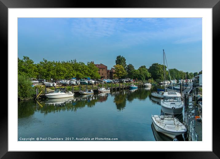 River Avon Framed Mounted Print by Paul Chambers