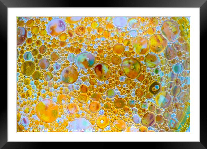 Bubbles Framed Mounted Print by Paul Chambers