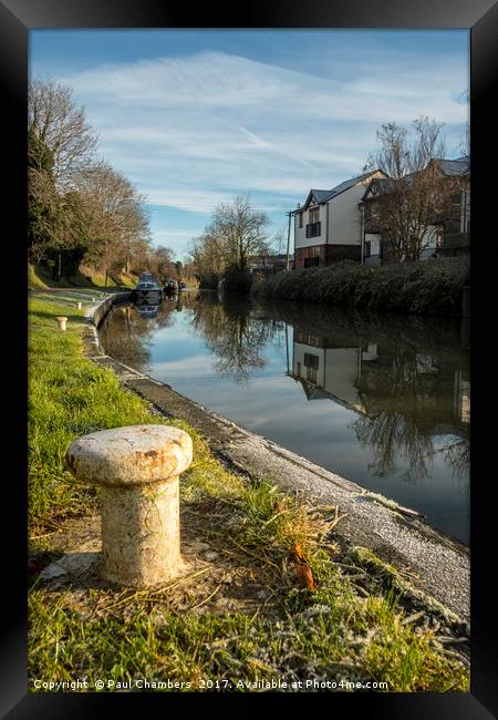 Kennet & Avon Canal Framed Print by Paul Chambers