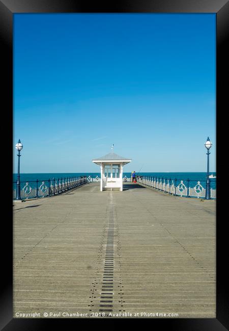 Swanage Pier Framed Print by Paul Chambers