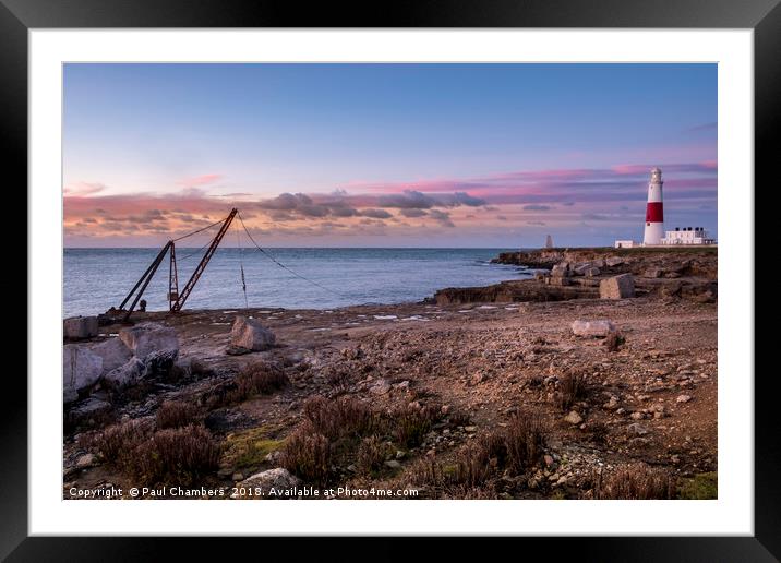 Portland Bill  Framed Mounted Print by Paul Chambers