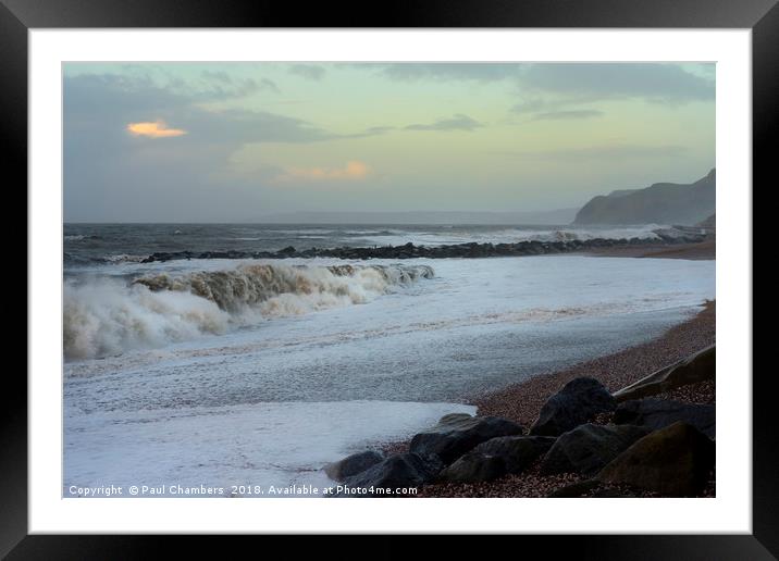 West Bay Framed Mounted Print by Paul Chambers