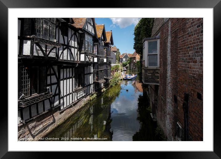 Great Stour Canterbury Framed Mounted Print by Paul Chambers