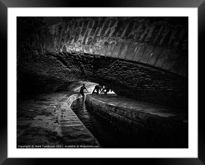 Under the city Framed Mounted Print by Mark Tomlinson
