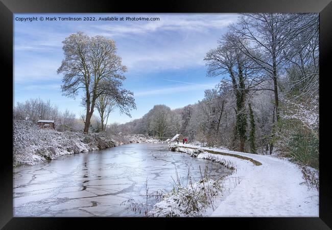 The Icy Millpond Framed Print by Mark Tomlinson