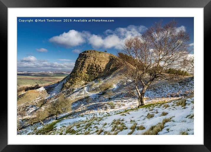 Back Tor, Edale Framed Mounted Print by Mark Tomlinson