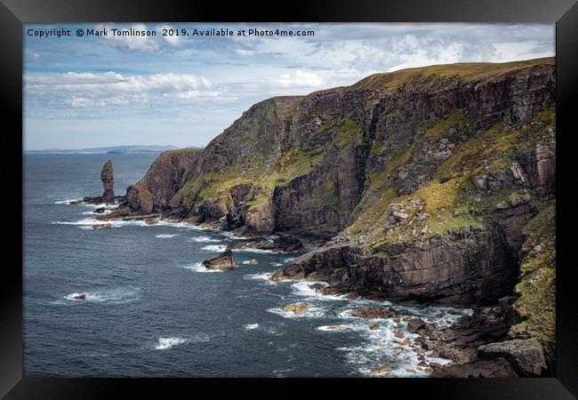 The Old Man of Stoer Framed Print by Mark Tomlinson