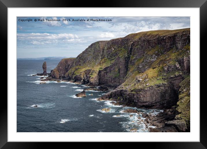 The Old Man of Stoer Framed Mounted Print by Mark Tomlinson